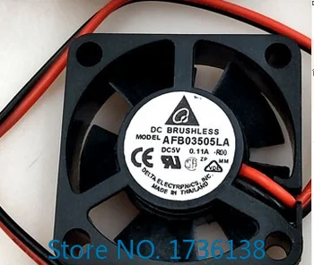 Originál Delta afb03505la 5V 0.11/0.09 a 35 * 35 * 10 pevný disk okno grafickej karty ventilátor 3510