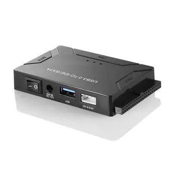 USB 3.0 to IDE/SATA Konvertor Super 5gbps Prenos Externý Pevný Disk Adaptér Súprava Plug & Play, Podpora až 4TB Diskov Skladom