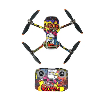 Drone Nepremokavé Pokožky Ochranný PVC Samolepky Drone Telo Rameno Diaľkové Ovládanie Chránič pre DJI Mini 2 Príslušenstvo