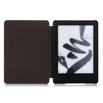 Cez Model Ultra-Tenké E-knihy Prípade Magnetické PU Kože Flip Stojan Ochranný Kryt pre Amazon All-Nový Kindle 10. Generácie 2