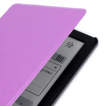 Cez Model Ultra-Tenké E-knihy Prípade Magnetické PU Kože Flip Stojan Ochranný Kryt pre Amazon All-Nový Kindle 10. Generácie 2