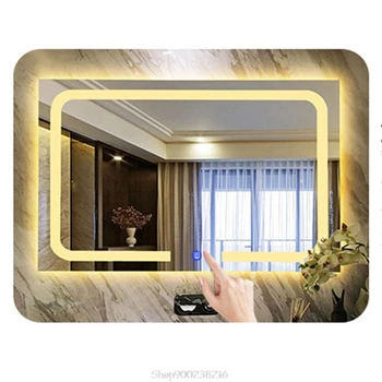 Kúpeľňa Stmievateľné 220V 300W Zrkadlo Zapnúť/Vypnúť Dotykový Spínač Anti-fog Lampa pre Osvetlenie Domov Inteligentný Systém Senzor S27 20 Dropship