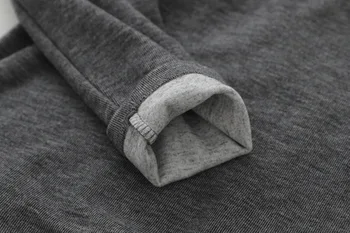 Kartáčovaný Bavlna Turtleneck Topy Ženy Zimné Vrstvenie Tričko Dlhý Rukáv Vysoká Krku Top Solid