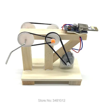 STONKY DIY Elektrického Generátora Veda Experiment stavebnice Elektronické konštrukcie stanovené Vzdelávacie Fyziky hračky pre Deti od 6 8 rokov
