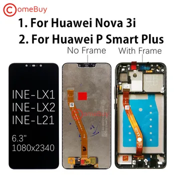 Comebuy Displej Pre Huawei P Smart Plus LCD Displej Nova 3i INE-L21 INE-LX1 Dotykový Displej Pre Huawei Nova 3i Displej S Rámom