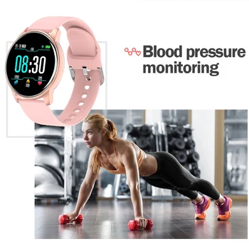 LIGE Módne Žena Smart Hodinky Športové Fitness Tracker Pre Android a ios Srdcovej frekvencie, Krvného Tlaku Monitor Krokomer smartwatch mužov