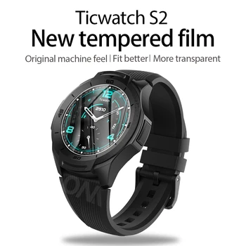 10 Ks 9H Premium Tvrdeného Skla Pre Ticwatch S2 Smartwatch Screen Protector Film Príslušenstvo pre Tic sledovať S2