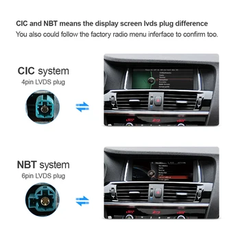 Android 10.0 Auto Multimediálny Prehrávač pre BMW X3 F25 X4 F26 CIC NBT Systém Headunit Navigáciu Autoradio IPS 10.25 