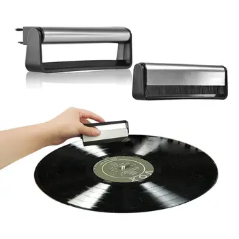 Prenosné Vinylových platní Súpravu na Čistenie antistatickej Kefky Tvrdé Kefy na Gramofóny
