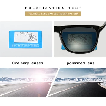 Klasické pánske slnečné Okuliare 2021 Trend Jazdy Polarizované Slnečné okuliare, Male Retro Zrkadlo Slnečné Okuliare Pre Mužov, Luxusné Značky Odtiene UV400