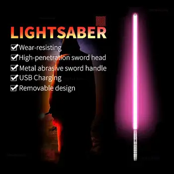 Nové Lightsaber Cosplay Zmeniť 11 Farba Lk Light Saber Jedi Sith Laser Force Fx Ťažké Súboje Hlasný Zvuk
