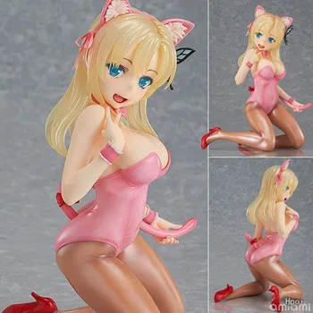 Rozsahu Anime Sexy Dievča Akcie Obrázok Kashiwazaki Sena Bunny Ver Kolenách Model PVC 15 cm mám Pár Priateľov, Tvorivé Bábika