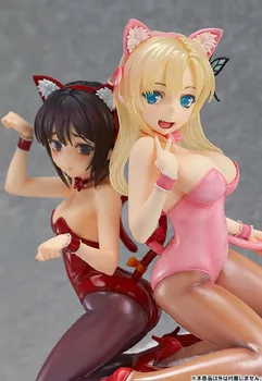 Rozsahu Anime Sexy Dievča Akcie Obrázok Kashiwazaki Sena Bunny Ver Kolenách Model PVC 15 cm mám Pár Priateľov, Tvorivé Bábika
