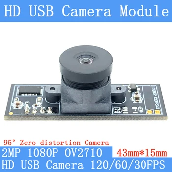 Nulové skreslenie Surveillance camera 1080P Full Hd formáte mjpeg 120fps 30/60FPS Vysokej Rýchlosti Mini CCTV Linux UVC Webkamera USB Modul Kamery