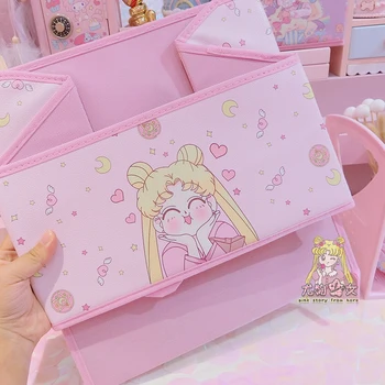 Anime Sailor Moon Akcie Obrázok Pracovnej Plochy Úložný Box 5214 Nepremokavá Spodná Bielizeň, Ponožky A Nohavičky Skladacia Organizátor