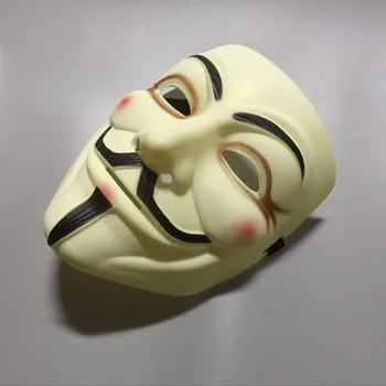 Hot Predaj Strany Masky V for Vendetta Maska Anonymous Guy Fawkes Maškarný Dospelých, Kostým Príslušenstvo Strana Cosplay Masky