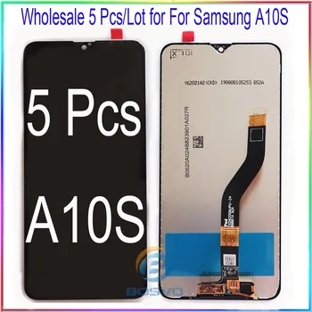 Veľkoobchod 5 ks/veľa pre Samsung A10S LCD displej A107F A107F/DS s dotyk montáž