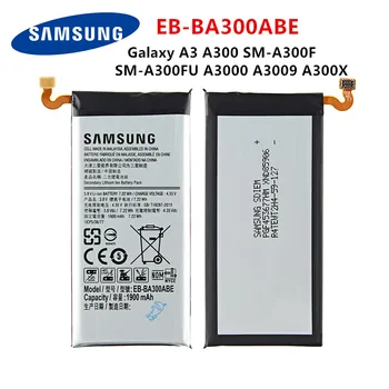 SAMSUNG Pôvodnej EB-BA300ABE 1900mAh Batérie Pre Samsung Galaxy A3 A300 SM-A300F SM-A300FU A3000 A3009 A300X Mobilný Telefón +Nástroje