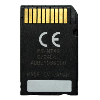 OSTENT 4GB MS Memory Stick Pro Duo Karty, Úložného priestoru pre Sony PSP 1000/2000/3000 Herné Konzoly