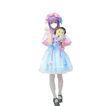 Anime TouHou Projektu Cosplay Kostýmy Pačuli Vedomosti Cosplay Kostýmy S Klobúk a Plášť a klobúk Sladké Dievča Uniformy
