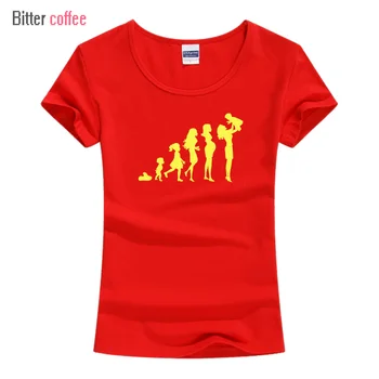 Ženy T-Shirt Krátkym Rukávom Z Dieťa k Mame Print T shirt Top Žena Femme Topy Čaj O-neck T Shirt 2XL Drop shipping