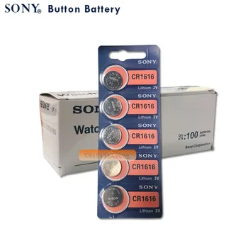 20pcs Sony Originálne CR1616 gombíkovú Batériu Pre Sledovať Auto Diaľkové Tlačidlo cr 1616 ECR1616 GPCR1616 3v Lítiové Batérie