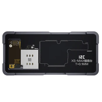 I2C 6 IN1Middle Rám Reballing Platformu Doske Spájkovanie Zariadenie Pre iPhone X/XS/11/11 Pro MAX Logic Dosky na Opravu Šablóny