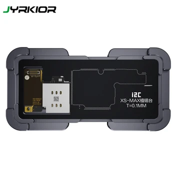 I2C 6 IN1Middle Rám Reballing Platformu Doske Spájkovanie Zariadenie Pre iPhone X/XS/11/11 Pro MAX Logic Dosky na Opravu Šablóny