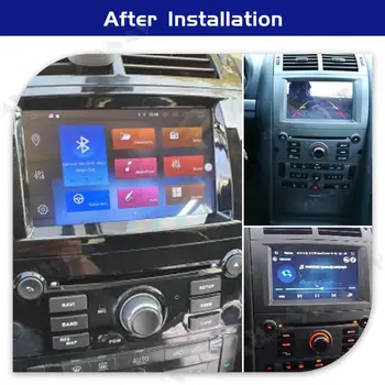Android 10.0 Obrazovke Auto Multimediálny Prehrávač Pre Peugeot 407 2004 2005-2010 GPS Navigácie Auto Audio Rádio Hudbu stereo hlava jednotky
