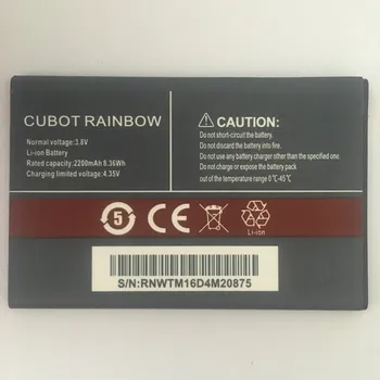 Nový Cubot Rainbow Batérie 2200mAh Náhrada Za Cubot Rainbow Chytrý Telefón+Na Sklade