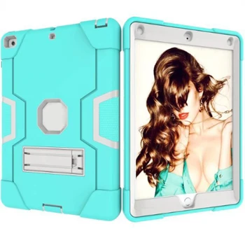 Móda Brnenie puzdro Pre iPad mini 3 2 1 Dieťa Bezpečné Ťažkých Pevný Silikónový Kryt Pre ipad mini 1 2 mini3 7.9 palcový Tablet Prípade