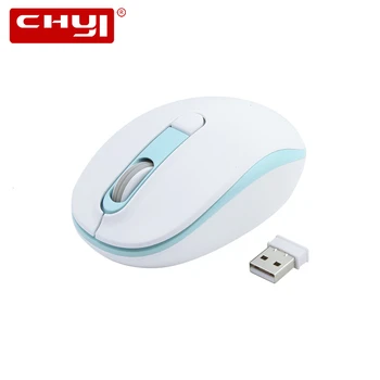 CHYI 2.4 G Mini Bezdrôtová Myš Optická USB Počítačová Office Small Strane Myši 800/1200/1600 DPI 4 Tlačidlo Notebook Myš Pre Notebook