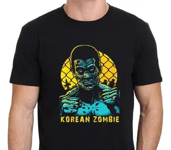 Kórejský Zombie Mens T-shirt O-Neck T Shirt Harajuku Topy Tees O-Krku Nadrozmerná Štýl Tee Košele Štýly Základné Modely