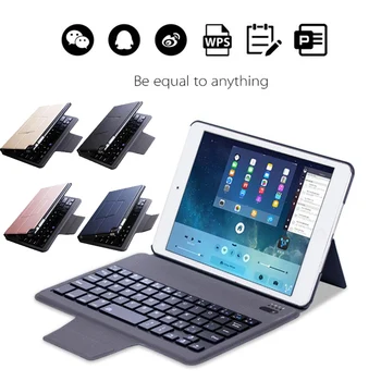 7.9 Palcov Tablet Keyboard Cover Pre IPad Mini4 Multifunkčné Bezdrôtové 59 Tlačidlá Klávesnice Prípade Chránič Stojan
