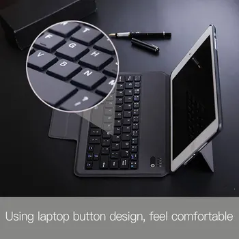 7.9 Palcov Tablet Keyboard Cover Pre IPad Mini4 Multifunkčné Bezdrôtové 59 Tlačidlá Klávesnice Prípade Chránič Stojan
