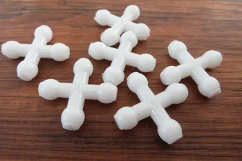30 mm biely kríž tvar plastové korálky fit za 12 mm kostra spoločné pre hračka spoločná kostra príslušenstvo