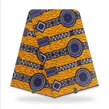 Africké vosk tlač tkanina bavlna vysokej kvality textílie afriky vosk tkaniva pre šaty 6yard