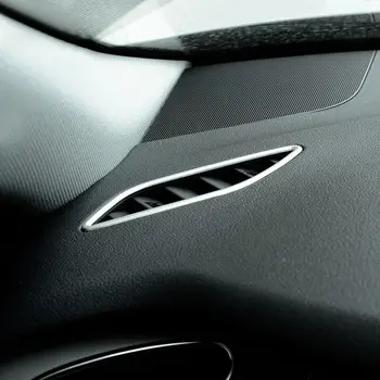 Auto Vnútra prístroja Air Vent Zásuvky Rám Orezania pre Audi A4 B8, A5 2009-2016 Panel Výzdoba Zahŕňa Nálepky Trim LHD
