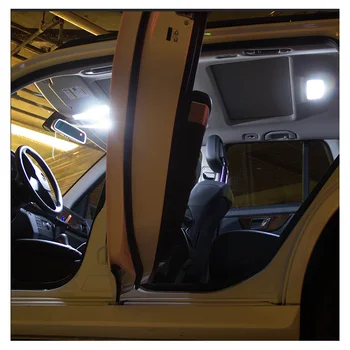 11pcs Biela, Canbus Auto Interiérové LED Žiarovky Držiak Pre Kia Mohave Borrego Strechou Dome batožinového priestoru špz Lampa Zrkadlo na líčenie Lampa