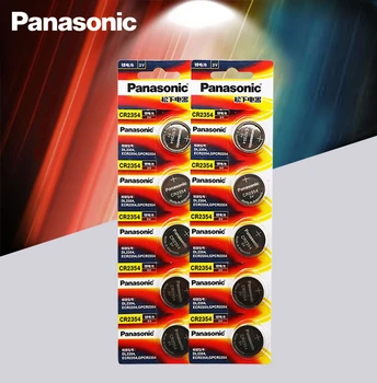 2ks Originál Batéria Panasonic Auto diaľkové tlačidlo 3V Li batéria CR2354 tlačidlo batérie prístroja a merač batérie
