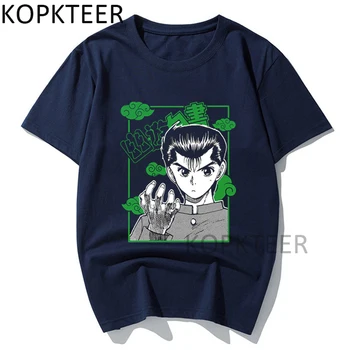 Yu Yu Hakusho Nové Značky Mens T-Shirts Ležérne Oblečenie Zábavné Značky T Shirt Harajuku Print T Shirt Bežné Hip Hop Tričko Topy Tees