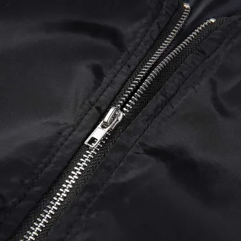 Zips, Klasické Ženské Solid Black NÁS EÚ, Elegantné Kabáty Dámske Klasické Prešívaná Bunda Krátku Bundu, Kabát USPS Dropshipping