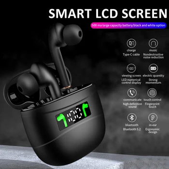 Bluetooth 5.2 Slúchadlá TWS Bezdrôtové Slúchadlá Športové Slúchadlá Slúchadlá S Mikrofónom Pre Chytré telefóny, Pre Xiao Samsung Huawei LG