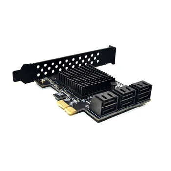Marvell 88SE9215 Čip karty PCI Express SATA 3 PCIE SATA PCI-E slot karty PCI E SATA Karty/Rozšírenie/Controller/HUB/Multiplikátor Portov SATA 3.0 SATA3