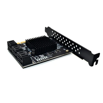 Marvell 88SE9215 Čip karty PCI Express SATA 3 PCIE SATA PCI-E slot karty PCI E SATA Karty/Rozšírenie/Controller/HUB/Multiplikátor Portov SATA 3.0 SATA3