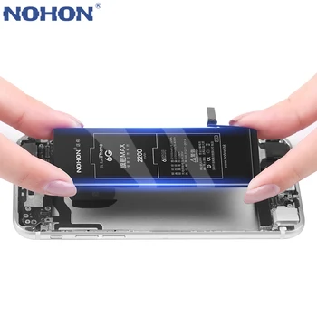 NOHON Telefón Batéria Pre iPhone 6 6 7 5 5S 5C iPhone6 iPhone7 iPhone5 Vysoká Kapacita Batérie Lítium-Polymérová Bateria Bezplatné Nástroje