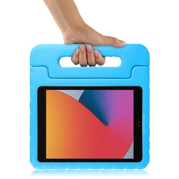 Smart Case Pre Nový iPad 10.2 8. Generácie iPad8 2020 Tablet Prípade Detí Silikónový Kryt Ručné Šok Dôkaz EVA Stojan Prípade