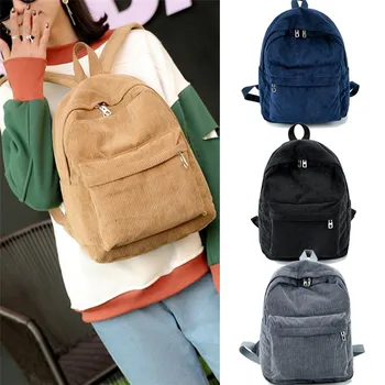 Menčester Ženy Muži Batoh Pure Color Cestovná Taška Módne Dvojité Batoh Žena Bagpack Školské tašky pre Dospievajúcich Študentov 2019
