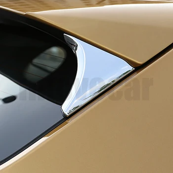 Auto ABS Chrome 2 ks Zadné Okno, Spojler zadných dverí Trim Kryt vhodný pre Nissan Qashqai J11 2016 2017 2018 2019
