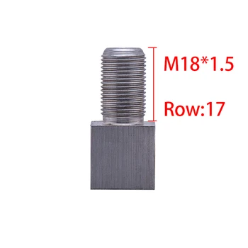 Univerzálny M18*1.5 Kyslíkový Senzor Extender 90 Stupňov 02 Uzatvárací Rozšírenie Katalyzátor Kyslíka O2 Senzor Rozpera